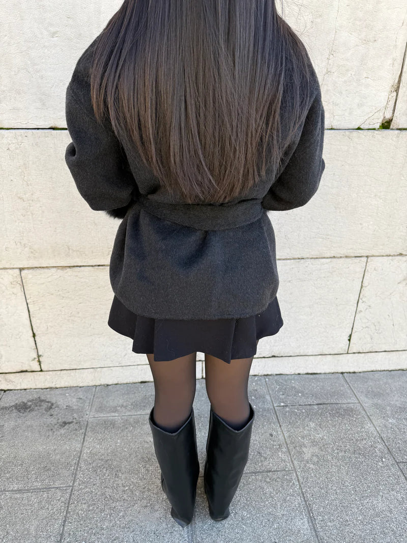 Julia | Elegancki płaszcz wełniany