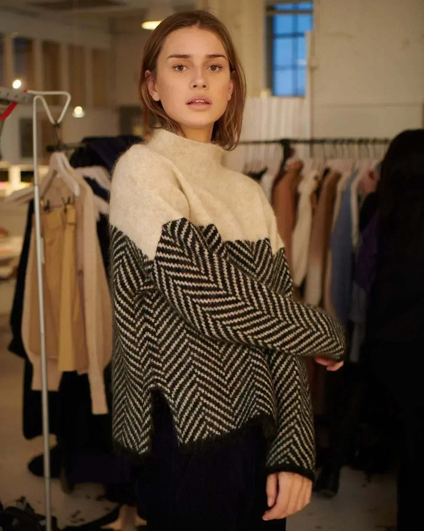Chloé ™ | Pull en chevrons