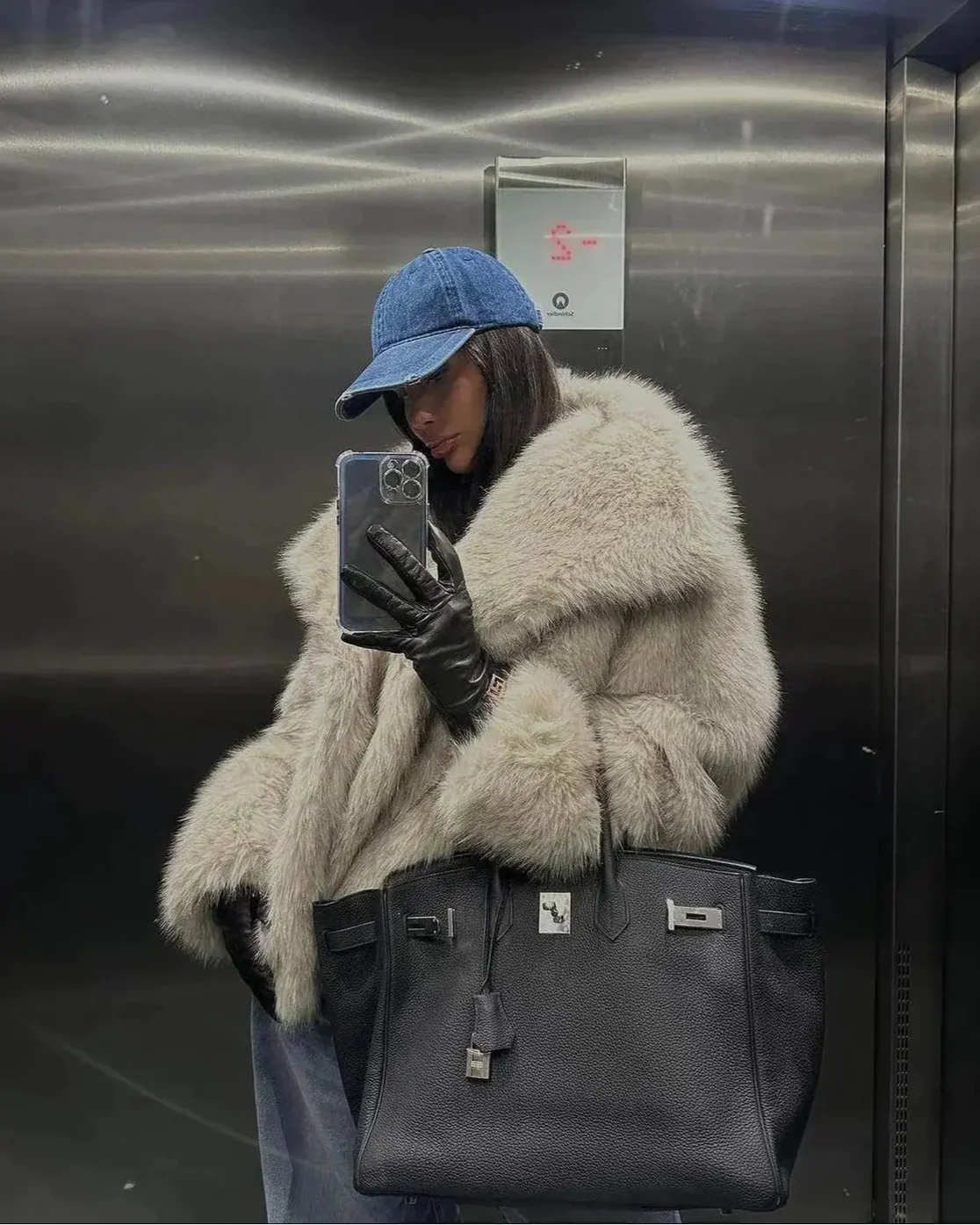 Zofia | Płaszcz z futra