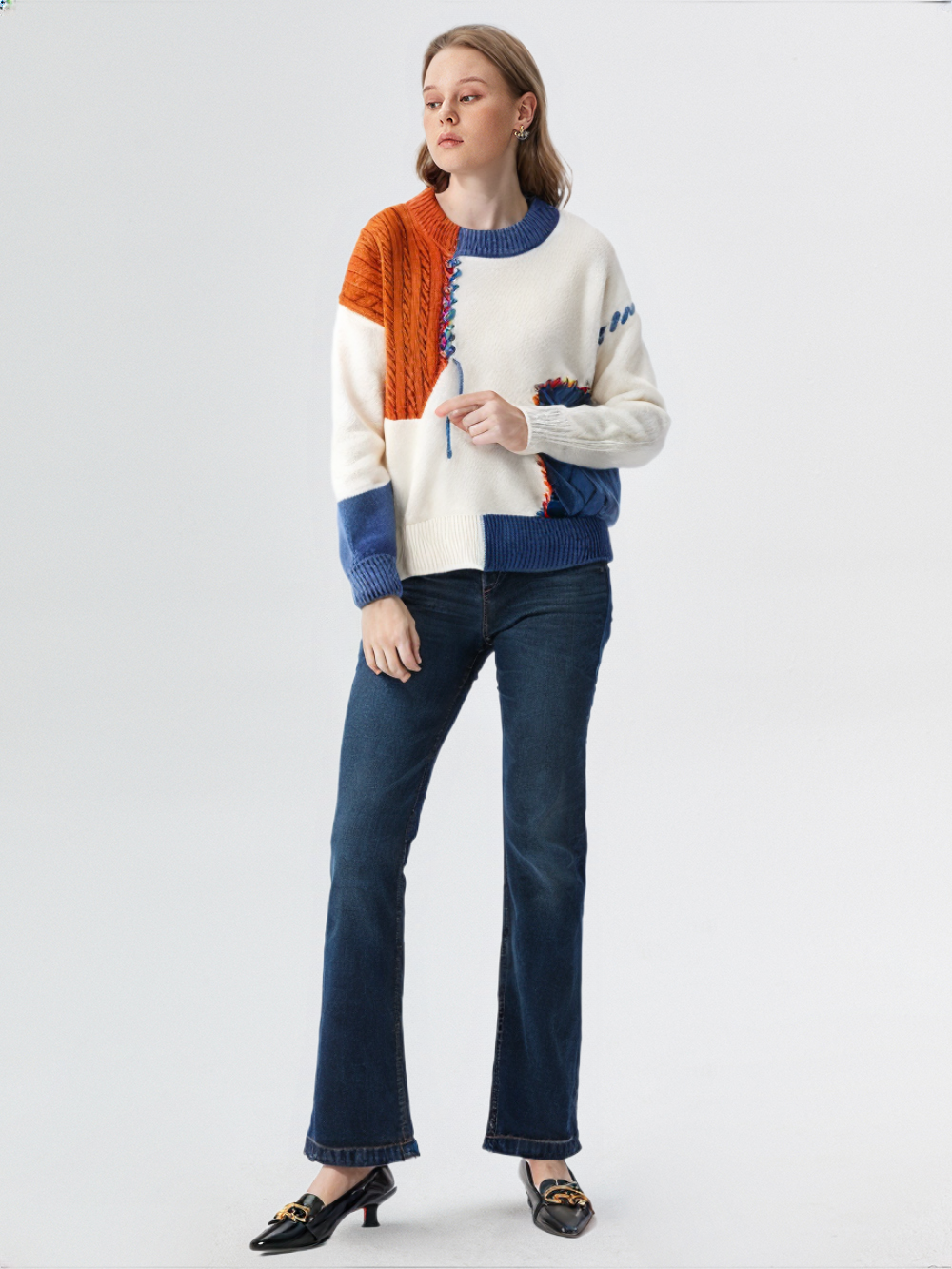 Amor™ | Pull en patchwork