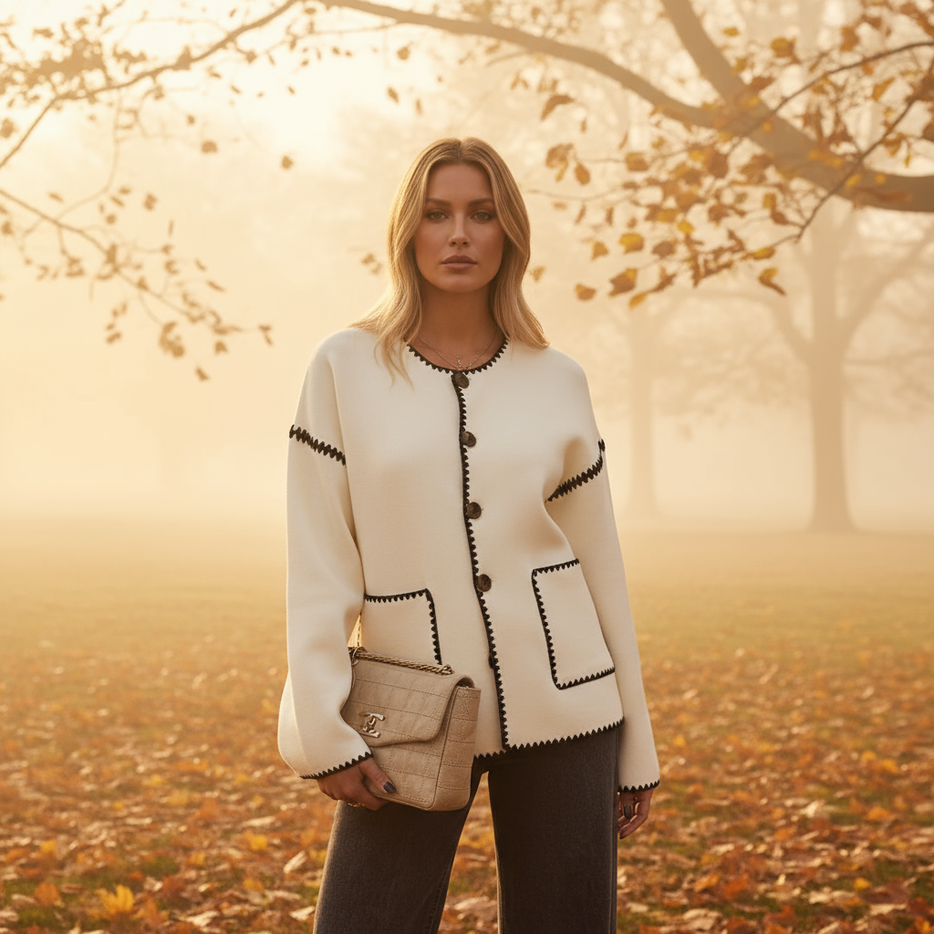 Celine | Kurtka Kontrastowa