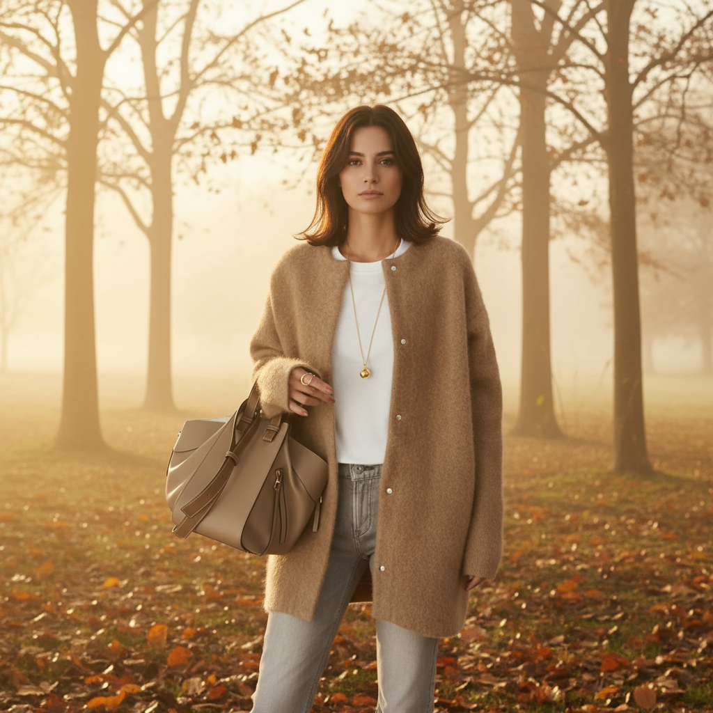 Mila | Sweter ze Stójką Elegancki