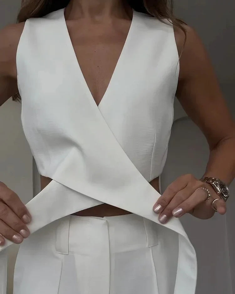 Adriana™ | Elegancki Zestaw Stare Srebro