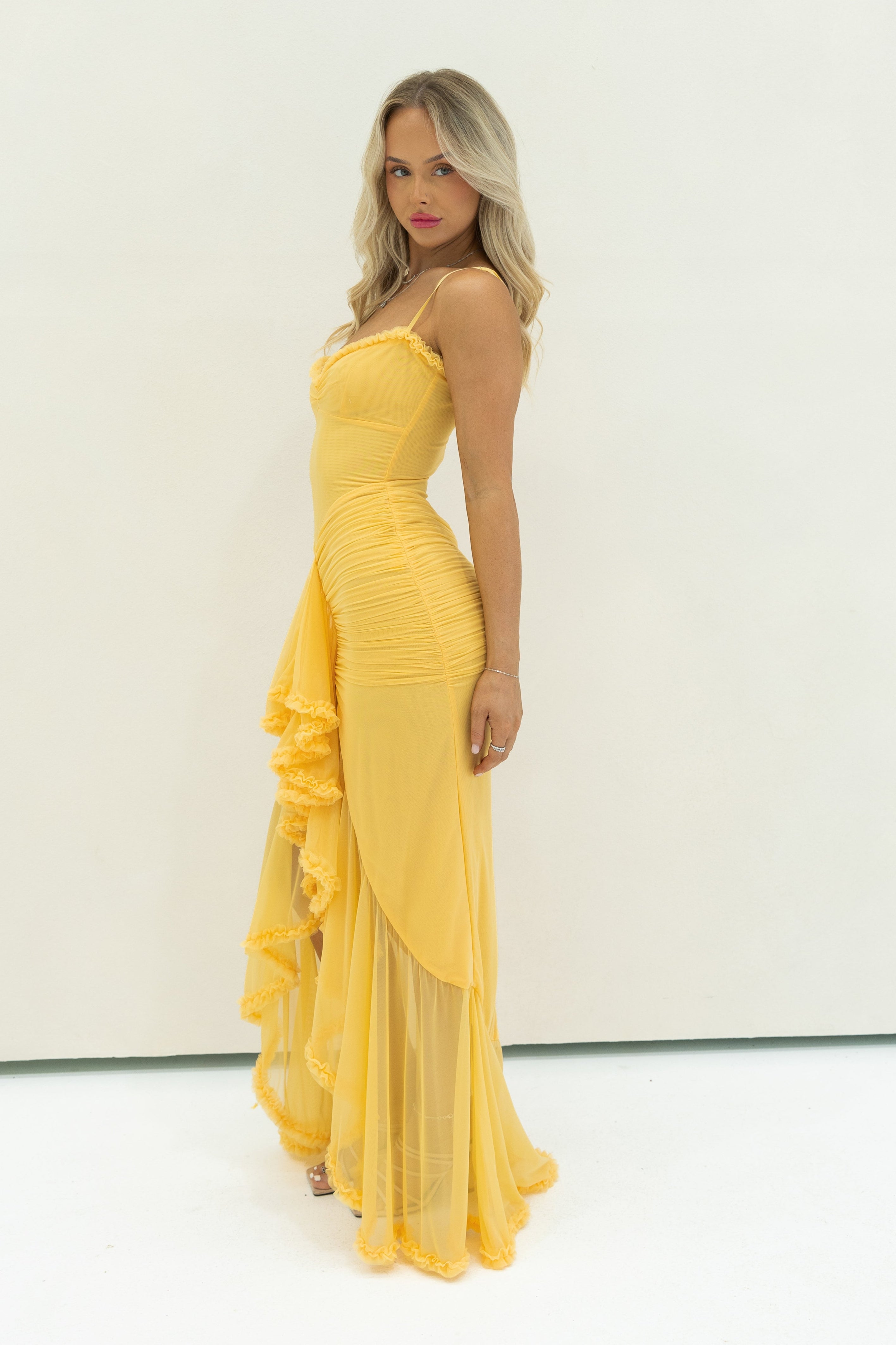 Sukienka maxi Lena Ruffle
