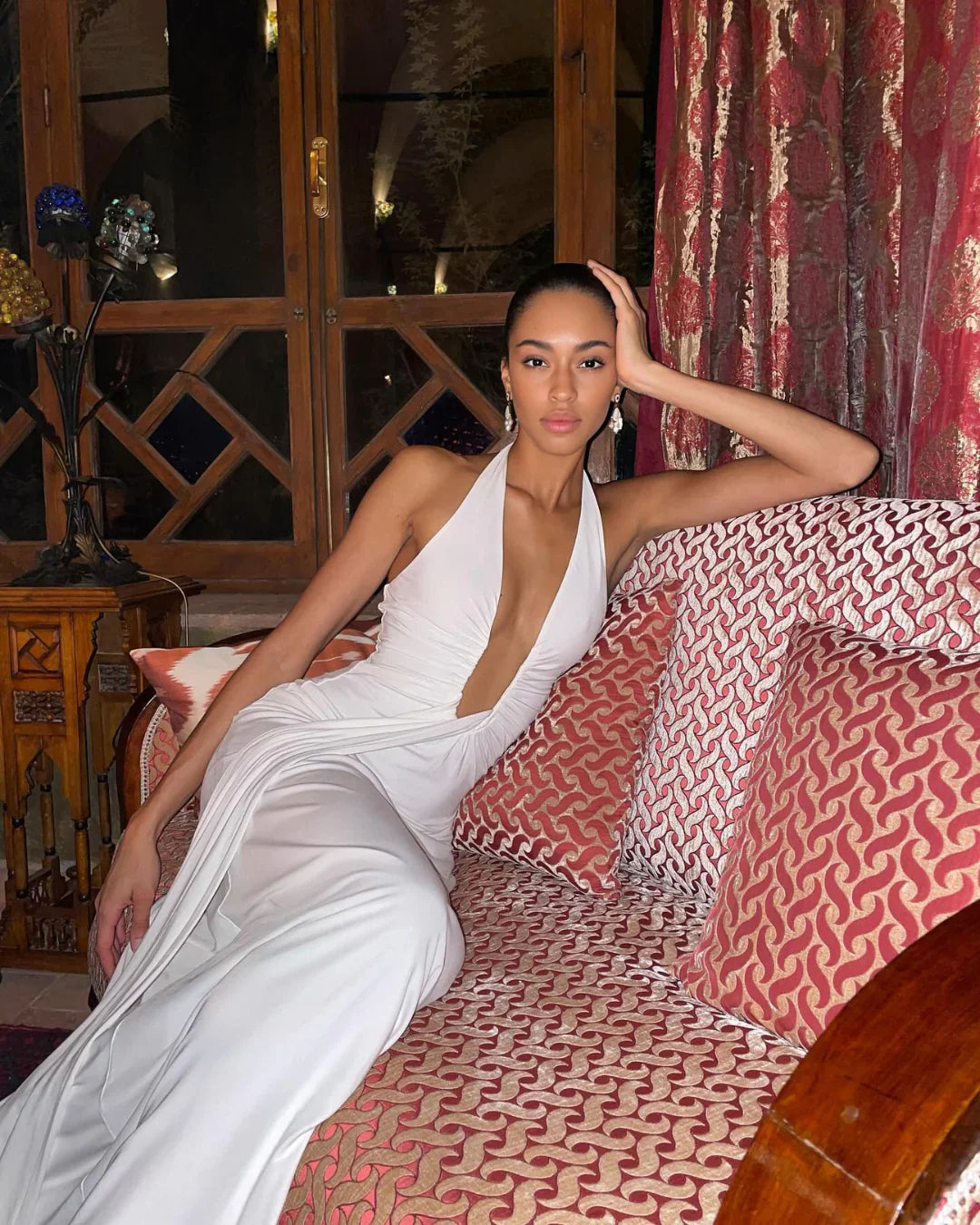 ALTHEA™ | Sukienka Maxi z Cupro