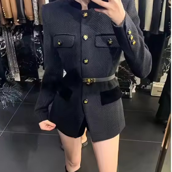 Veronica™| Le blazer de luxe avec ceinture