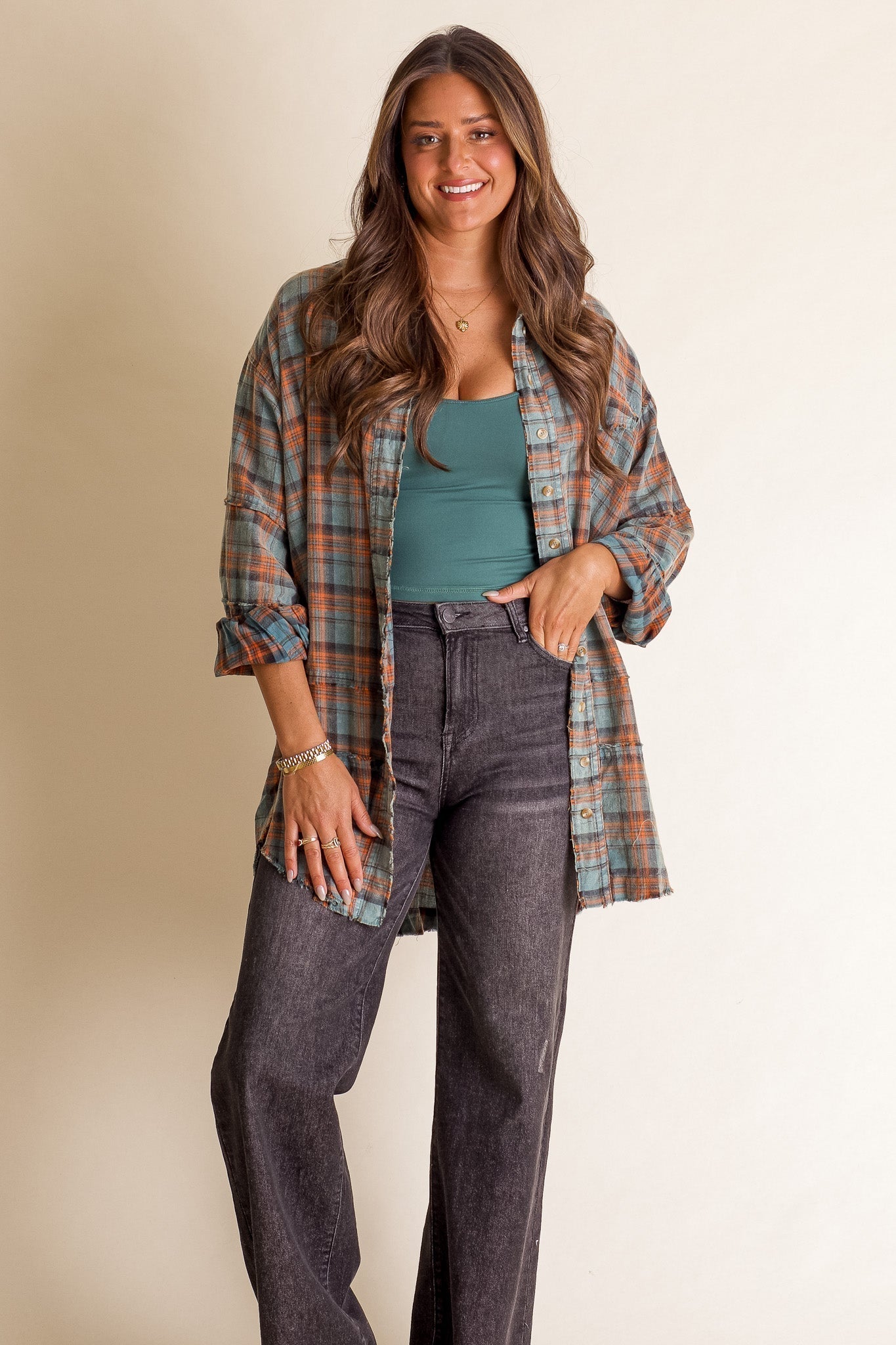 ROSIE™ | BLUZKA FLANELOWA