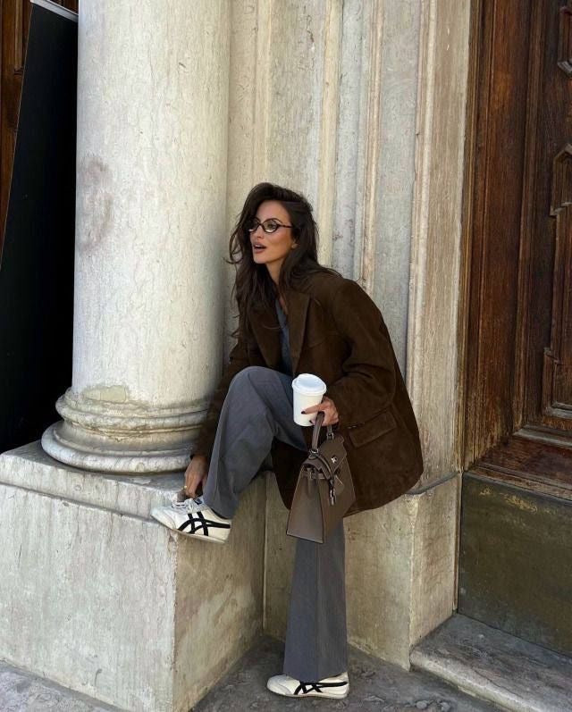 Mira | Kurtka Zamszowa Skórzana