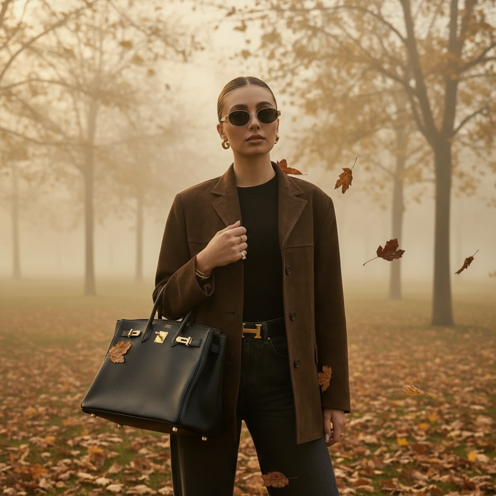 Mira | Kurtka Zamszowa Skórzana