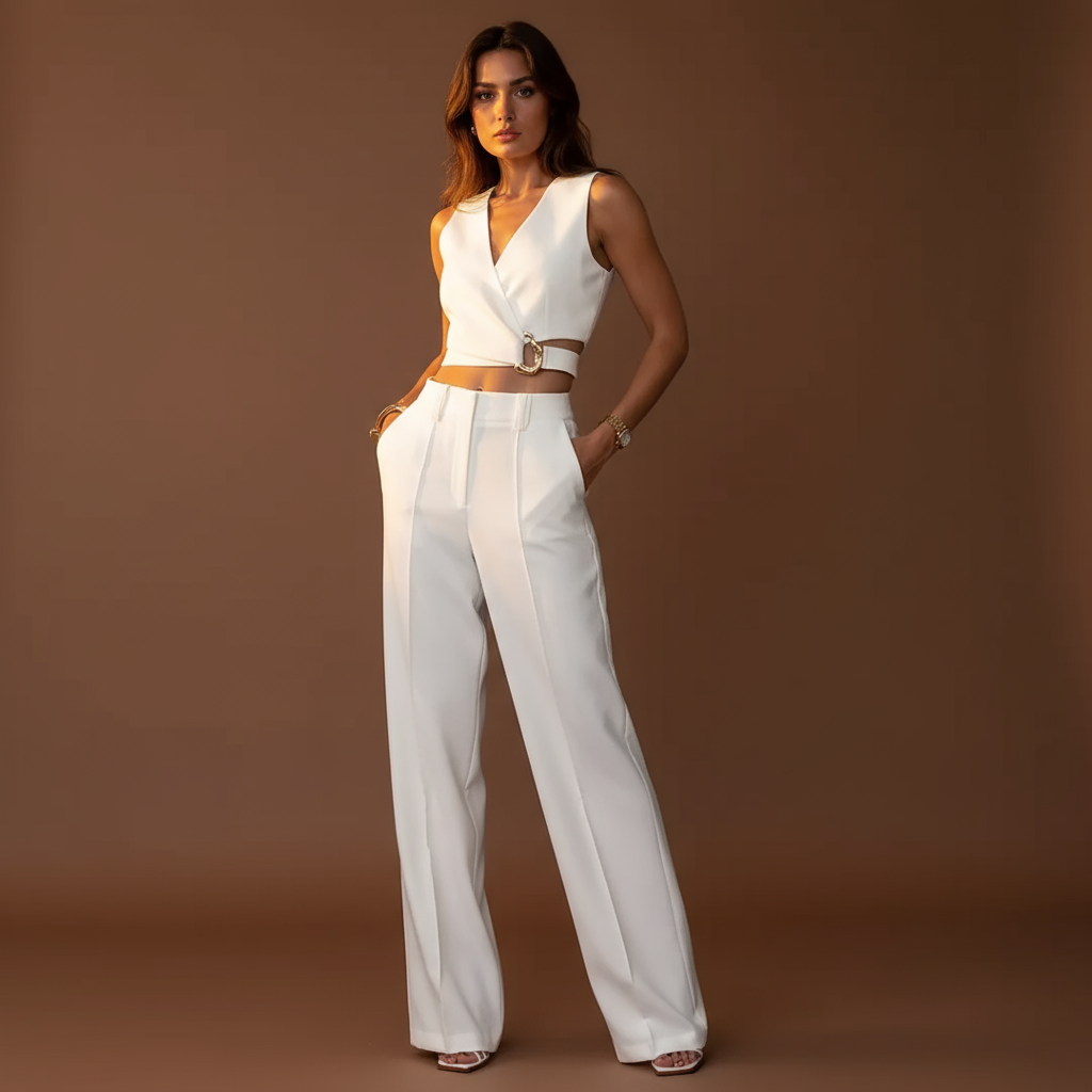 Adriana™ | Elegancki Zestaw Stare Srebro