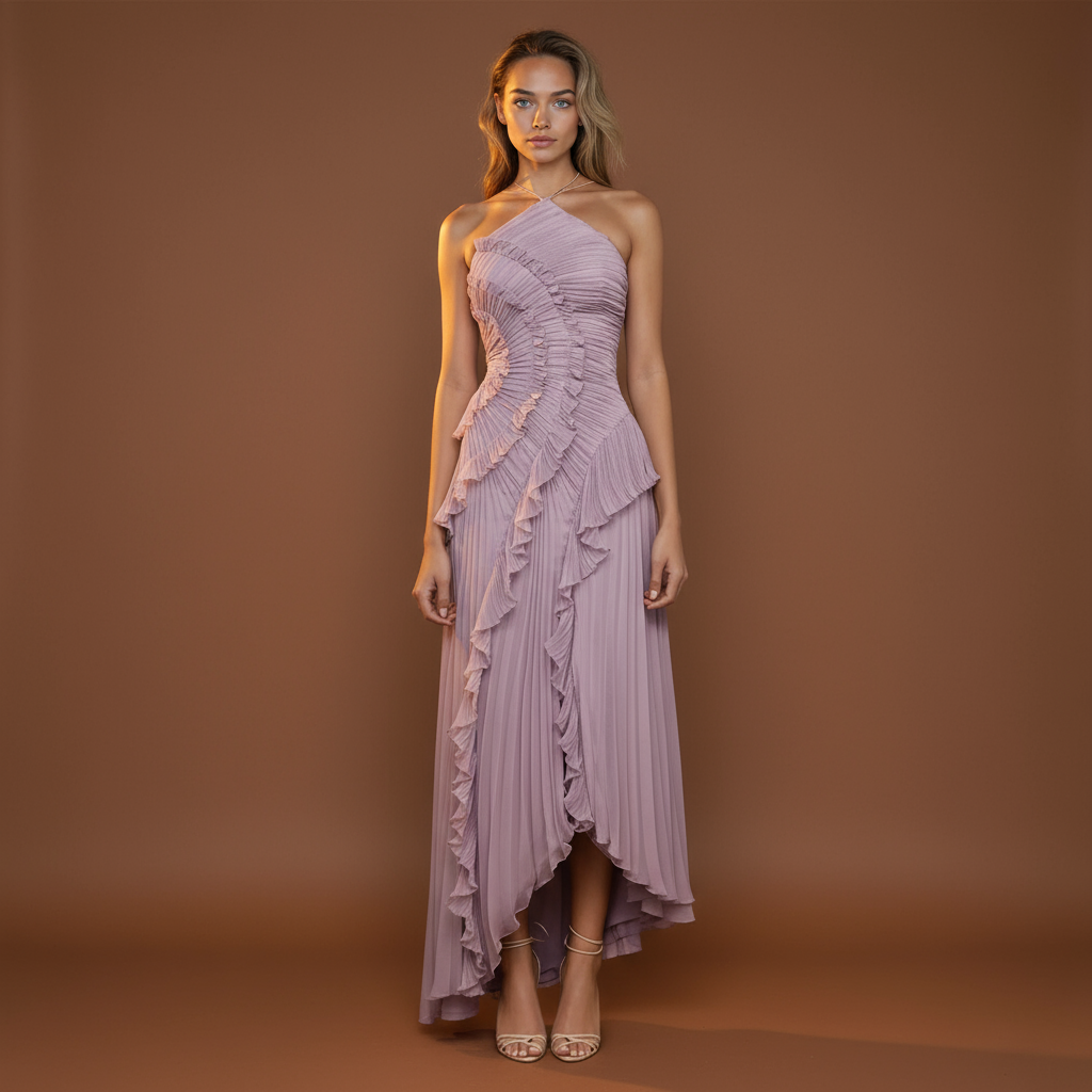 Zofia | Szemrząca Suknia w Bzie